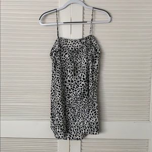 motel datista slip mini dress dalmatian